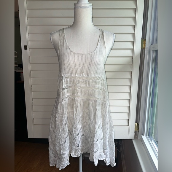 FP Voile and Lace Trapeze Dress - Picture 1 of 3